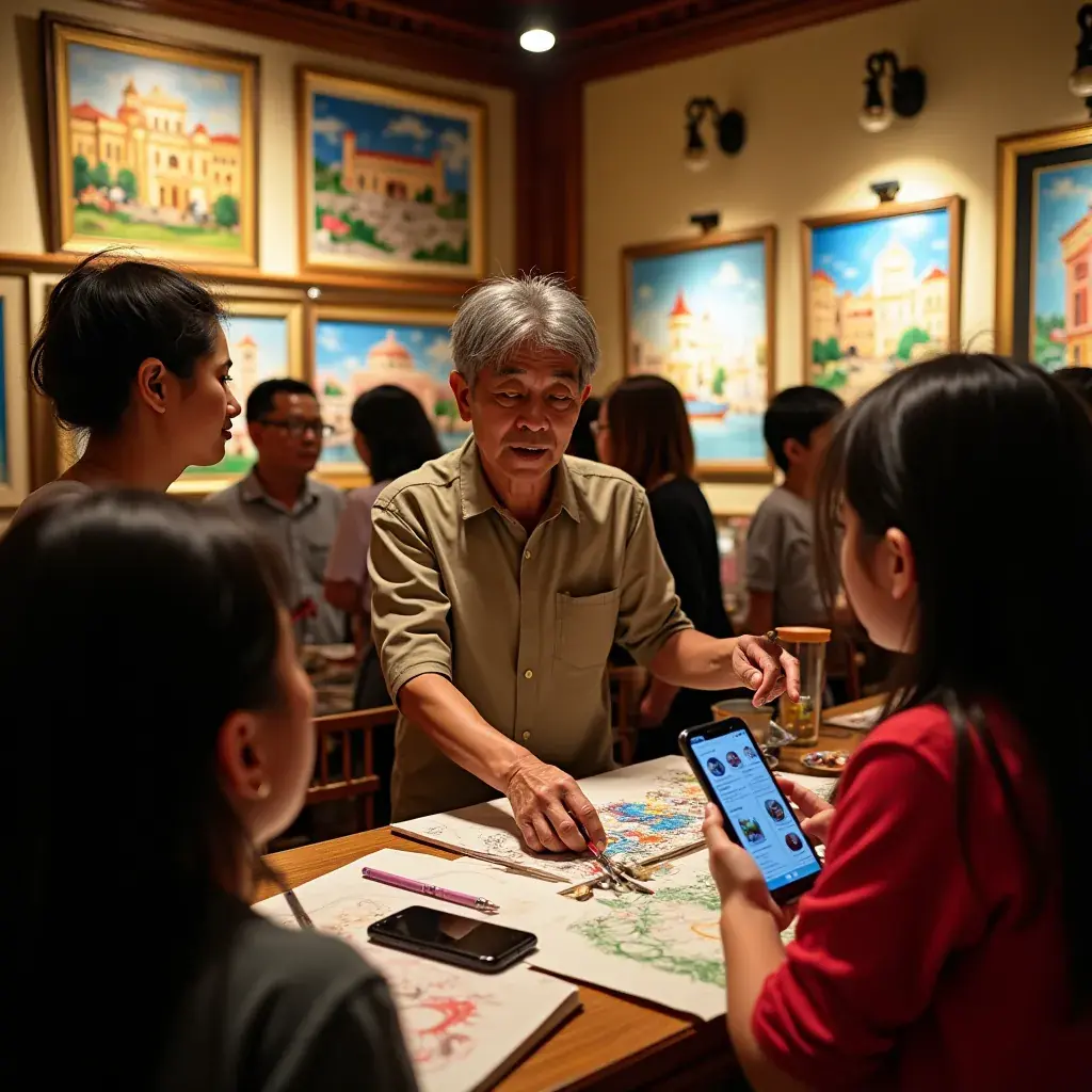 Professional team collaboration